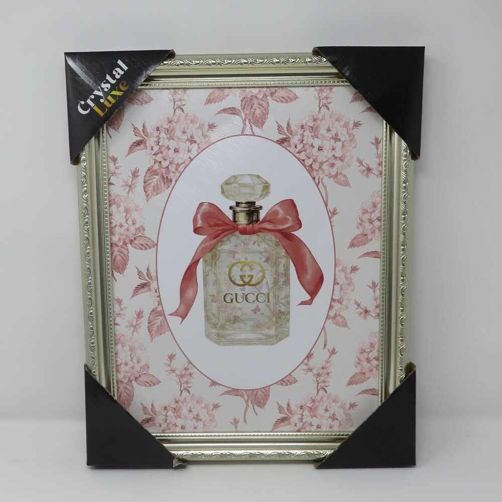 Gucci Floral Fragrance Wall Art with Bow Picture